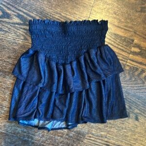 Cheryl Kids, Girls Ruffle Blue Skirt, Size Kids Large (219)